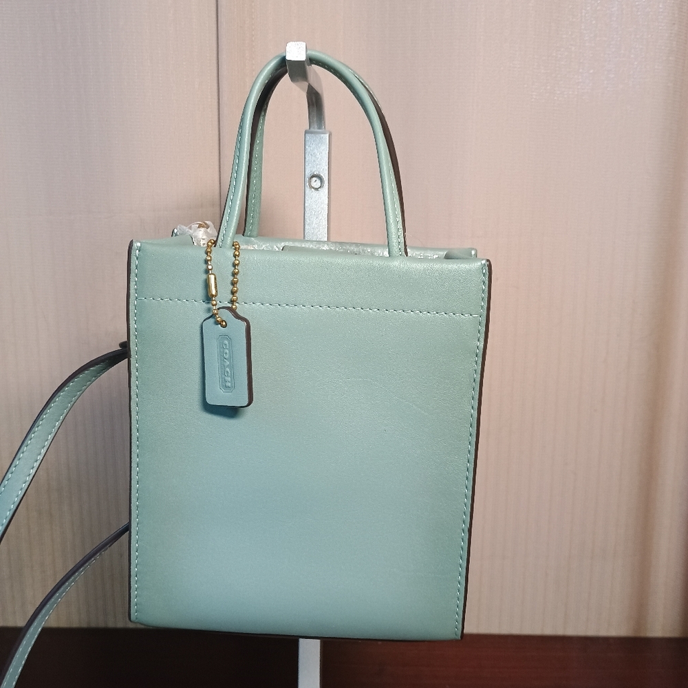 Coach Mini Cashin Tote Bag NWT